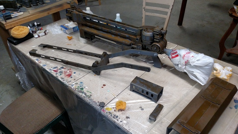 Illustration for article titled Fallout 4's Head-Exploding Rifle As A Rusty Replica